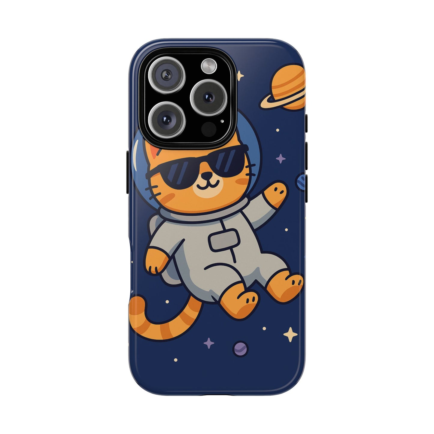 Astronaut Cat Tough Phone Case - Space Cat Accessory