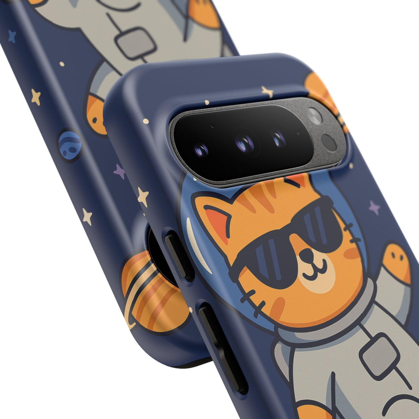 Astronaut Cat Tough Phone Case - Space Cat Accessory