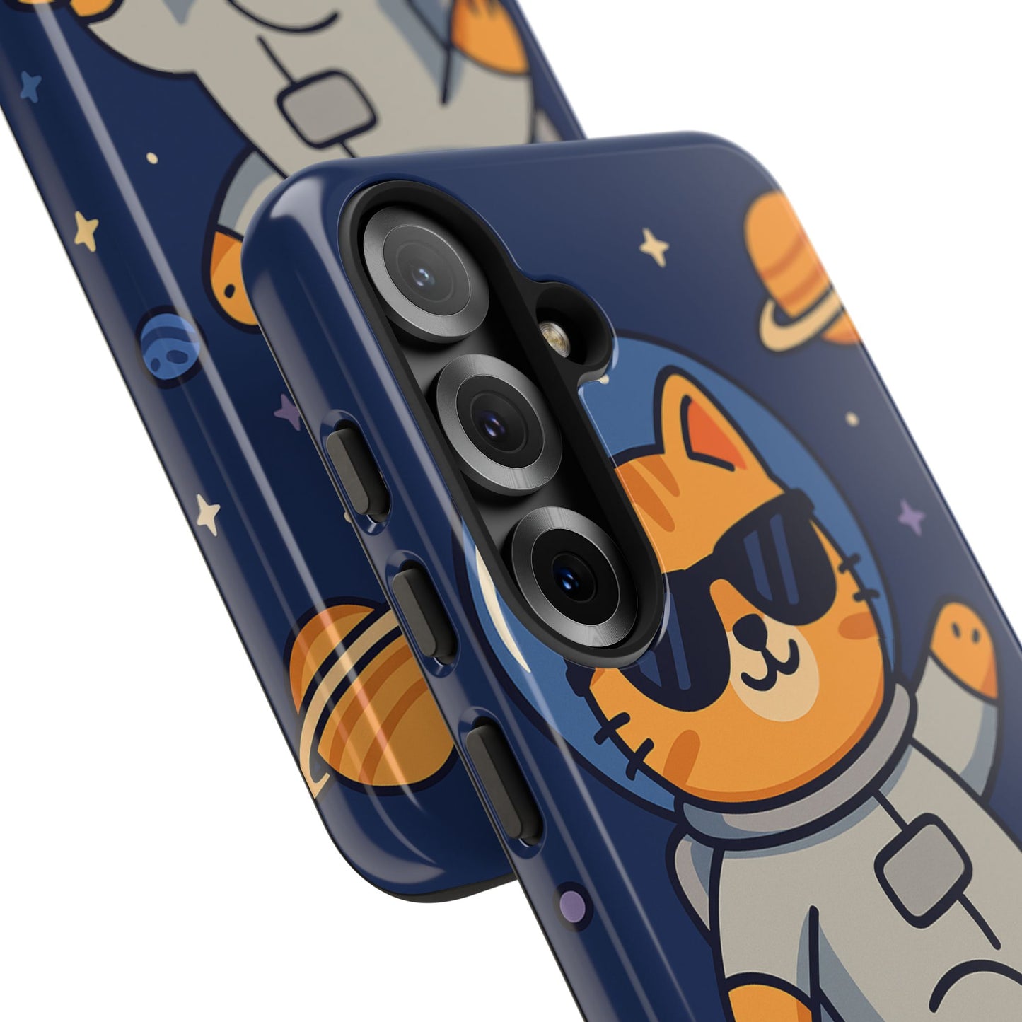 Astronaut Cat Tough Phone Case - Space Cat Accessory