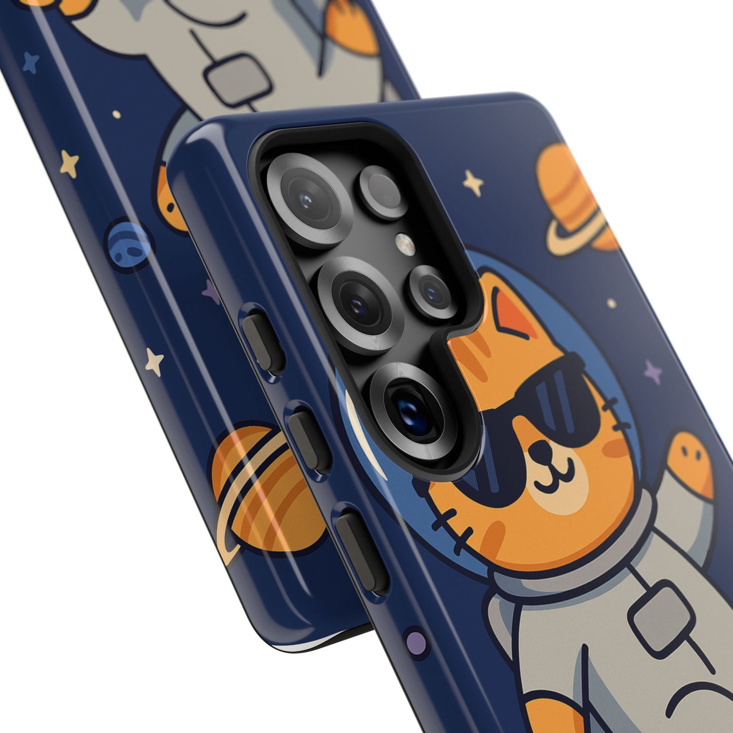 Astronaut Cat Tough Phone Case - Space Cat Accessory