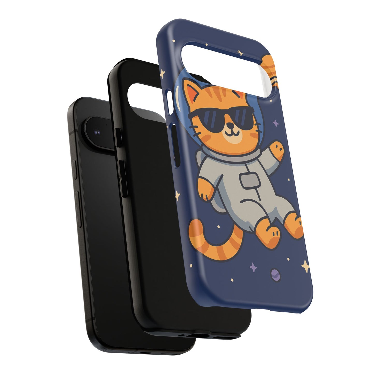 Astronaut Cat Tough Phone Case - Space Cat Accessory