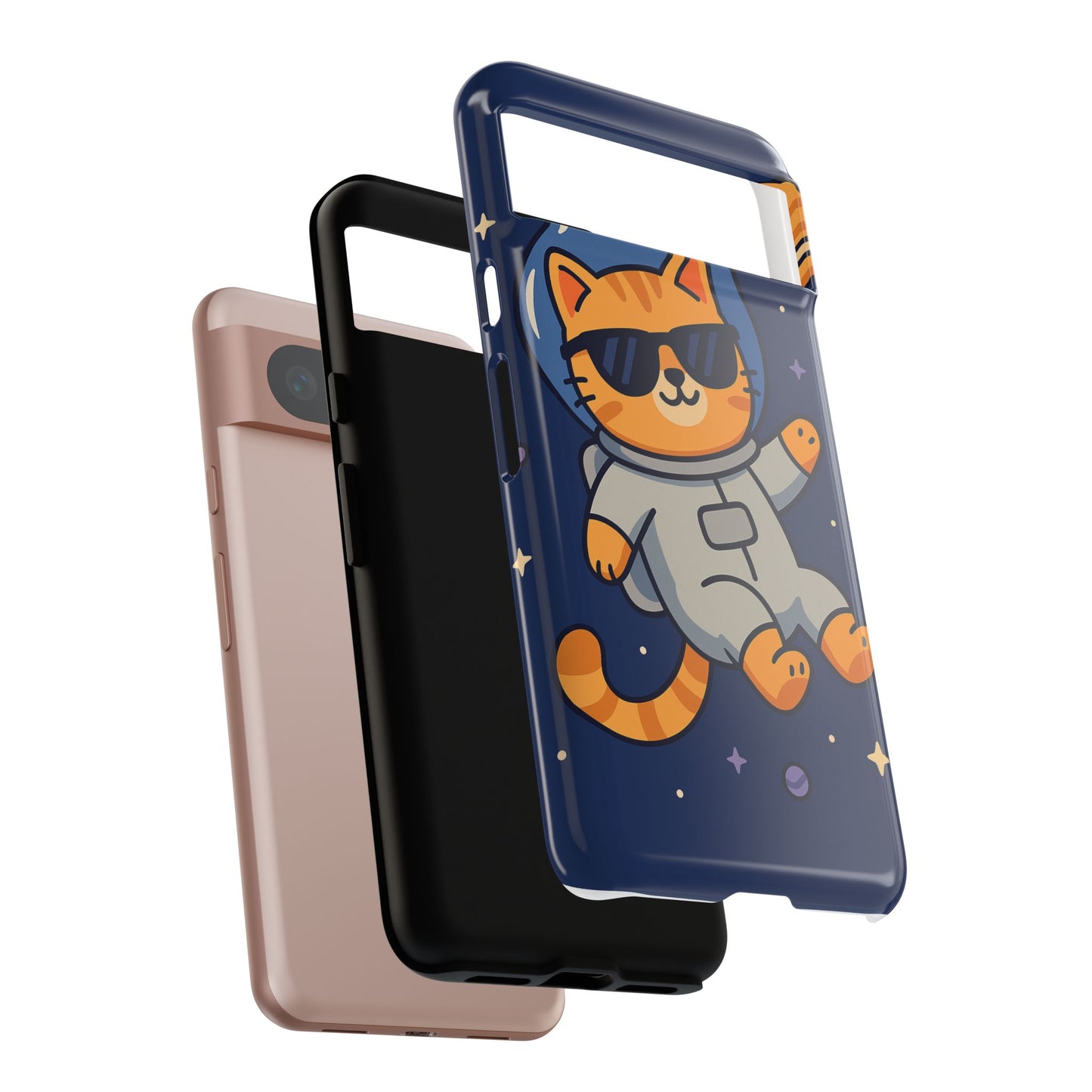 Astronaut Cat Tough Phone Case - Space Cat Accessory