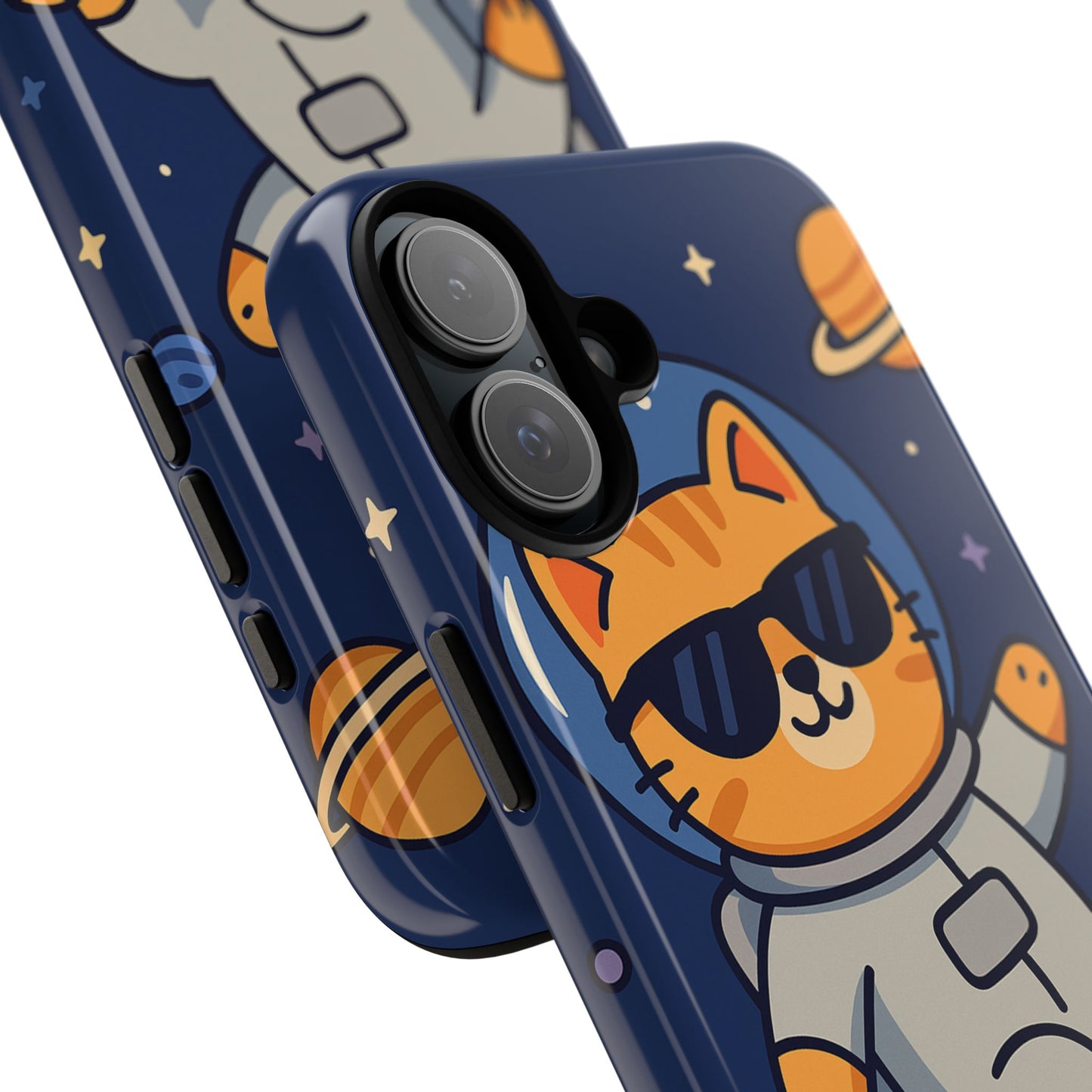 Astronaut Cat Tough Phone Case - Space Cat Accessory