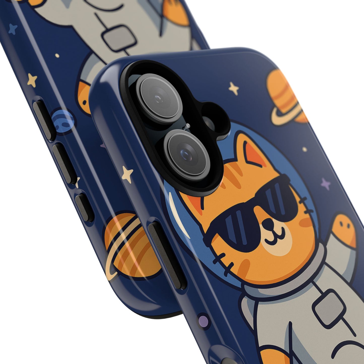Astronaut Cat Tough Phone Case - Space Cat Accessory