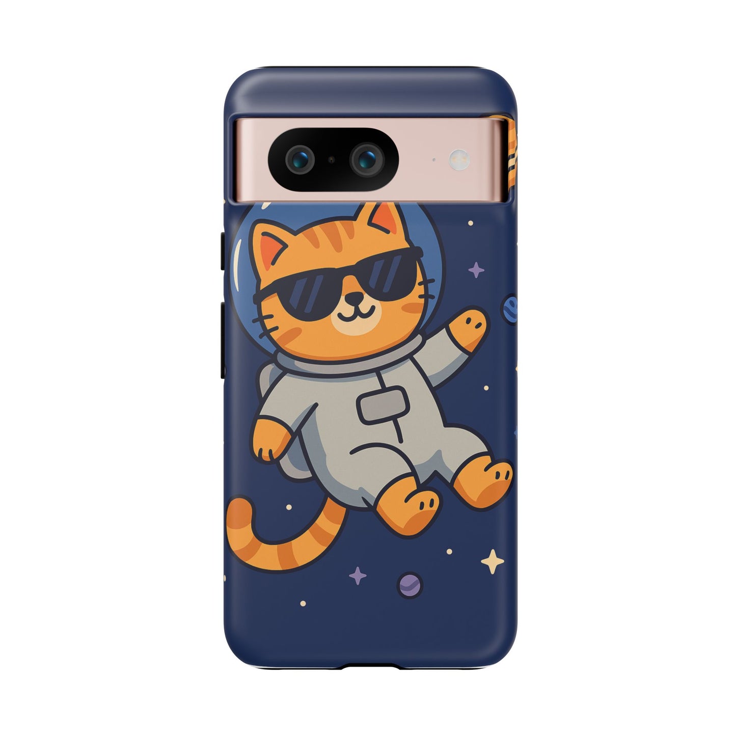 Astronaut Cat Tough Phone Case - Space Cat Accessory