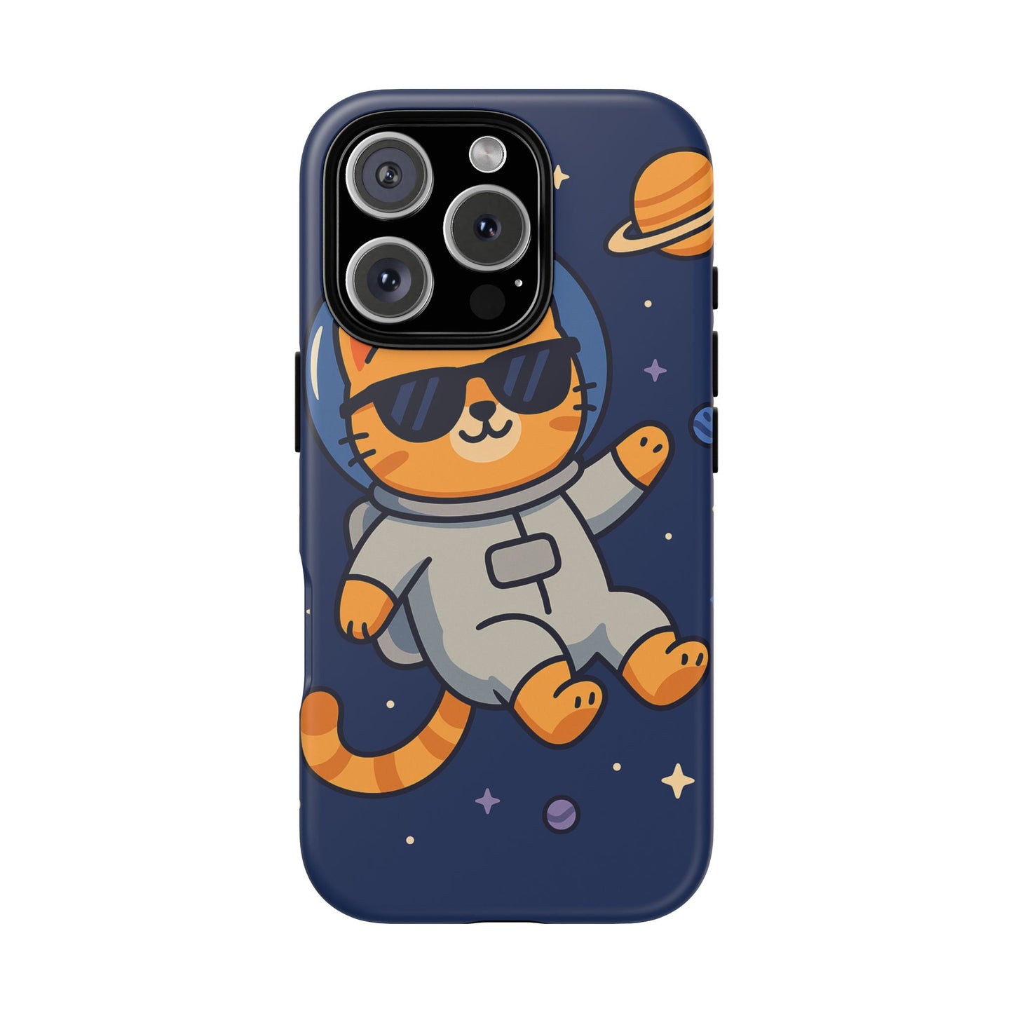 Astronaut Cat Tough Phone Case - Space Cat Accessory