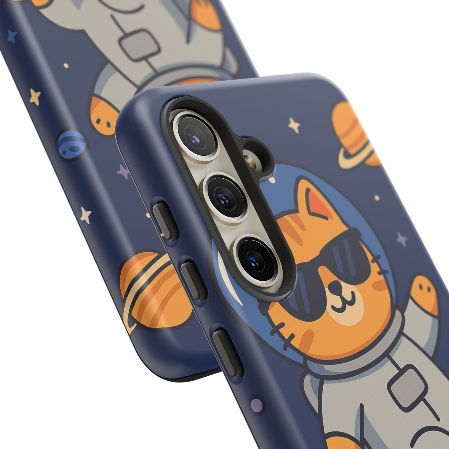 Astronaut Cat Tough Phone Case - Space Cat Accessory