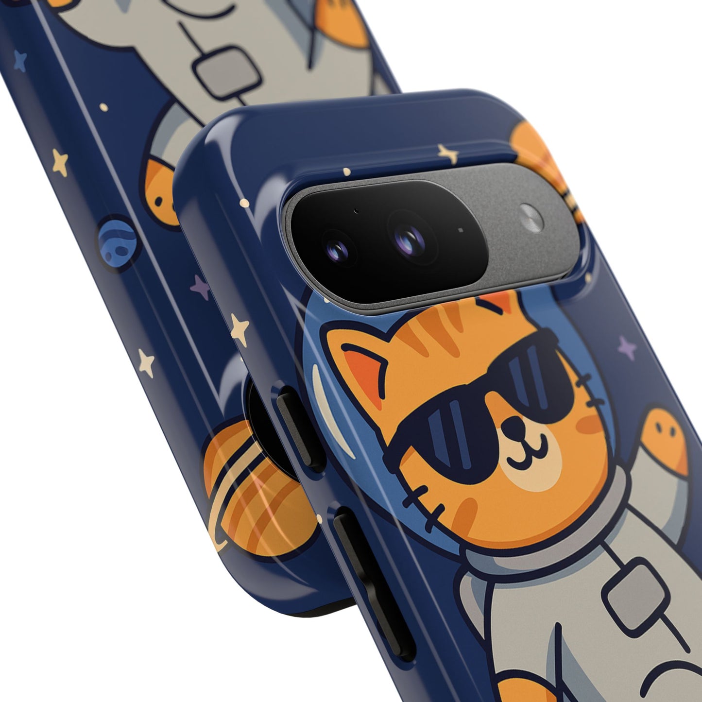 Astronaut Cat Tough Phone Case - Space Cat Accessory