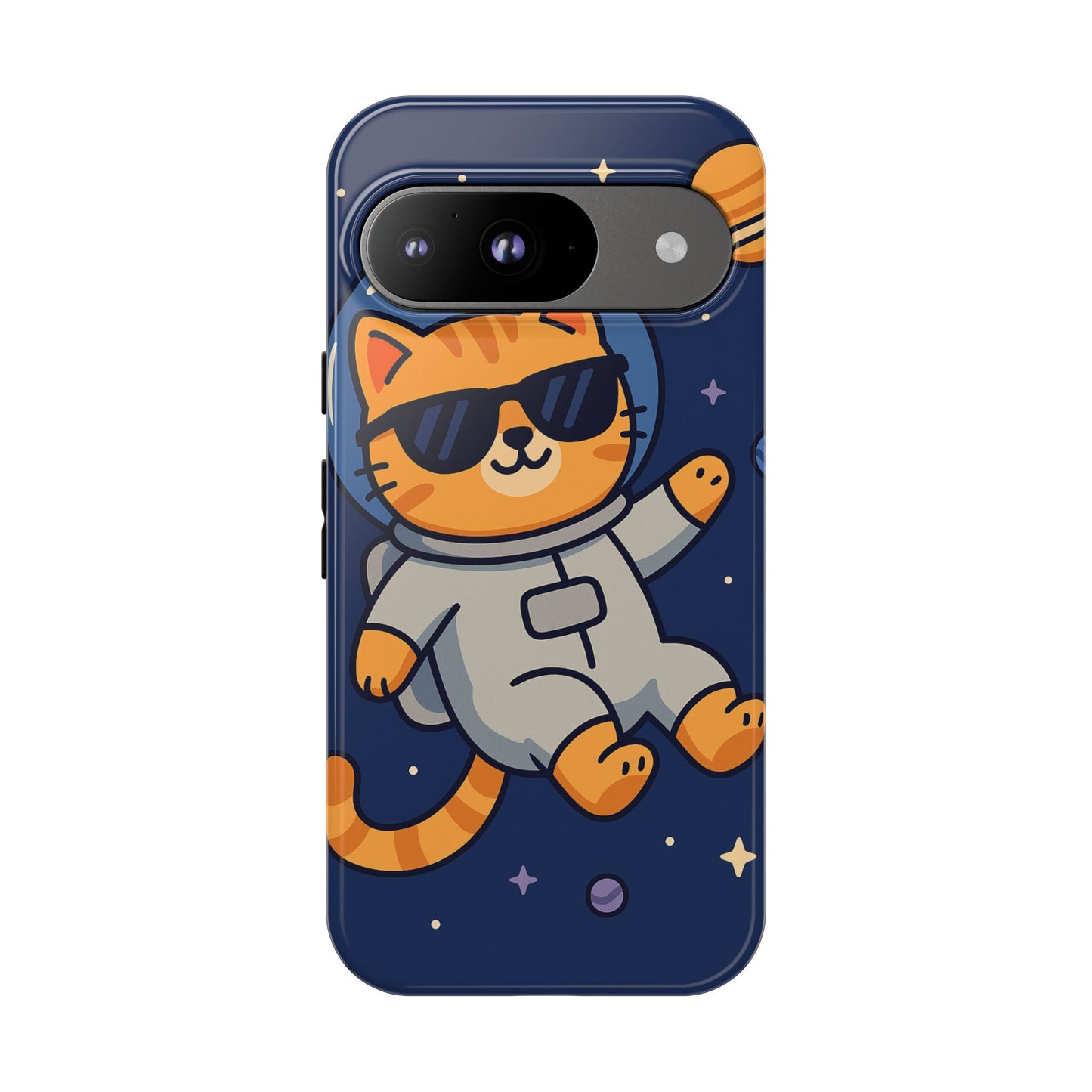 Astronaut Cat Tough Phone Case - Space Cat Accessory