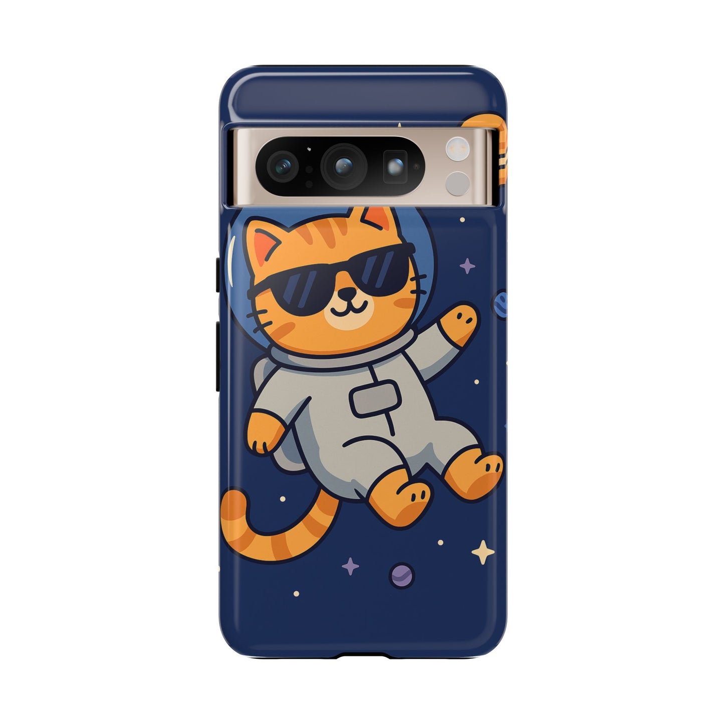 Astronaut Cat Tough Phone Case - Space Cat Accessory