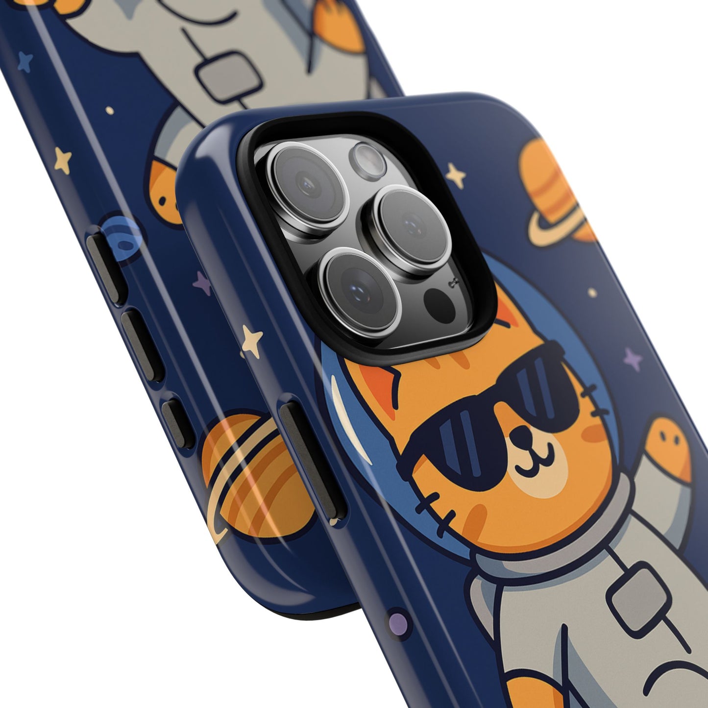 Astronaut Cat Tough Phone Case - Space Cat Accessory