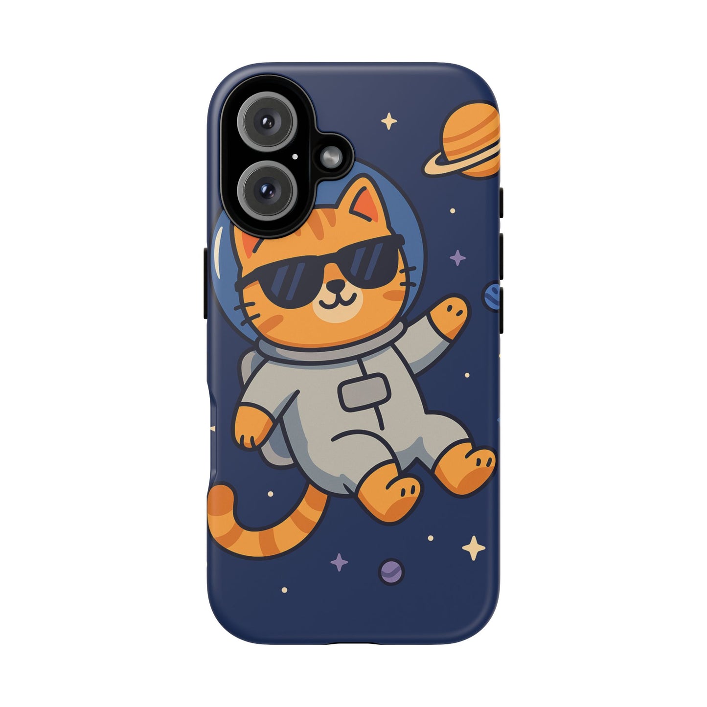 Astronaut Cat Tough Phone Case - Space Cat Accessory