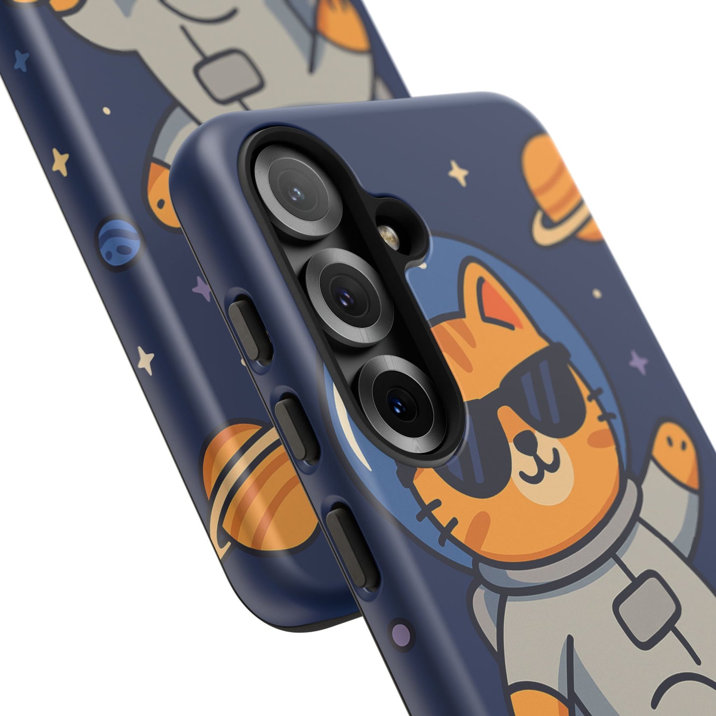 Astronaut Cat Tough Phone Case - Space Cat Accessory