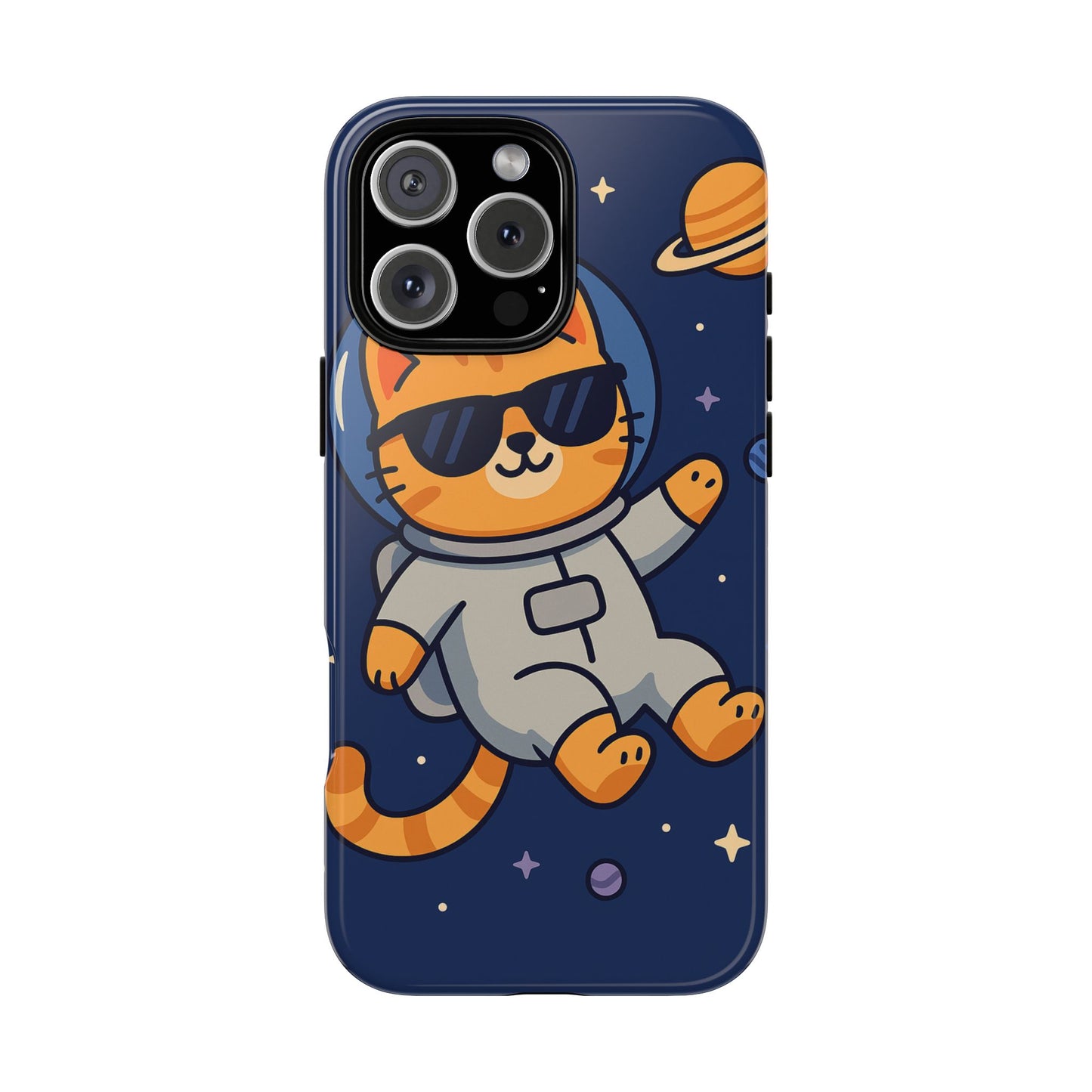 Astronaut Cat Tough Phone Case - Space Cat Accessory