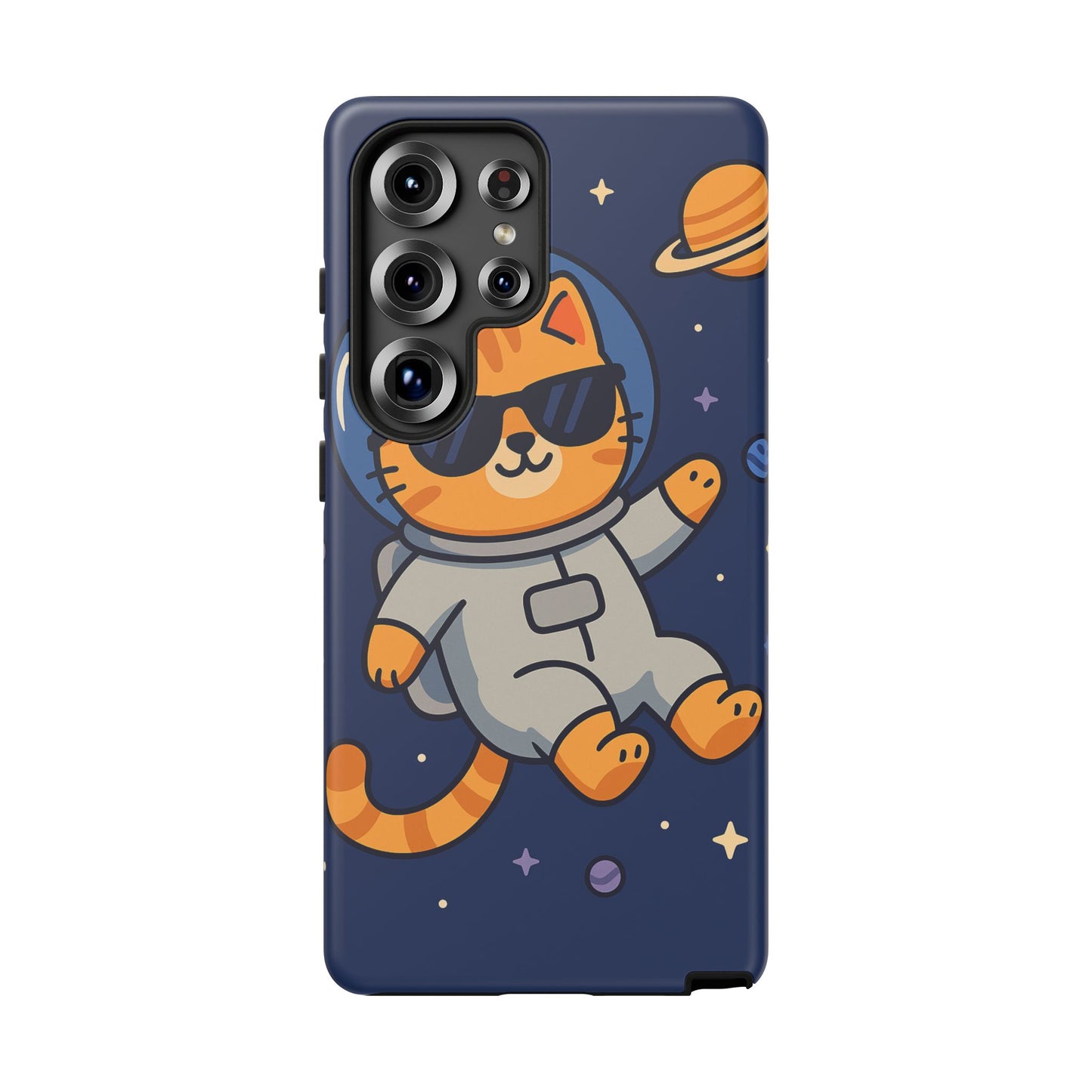 Astronaut Cat Tough Phone Case - Space Cat Accessory