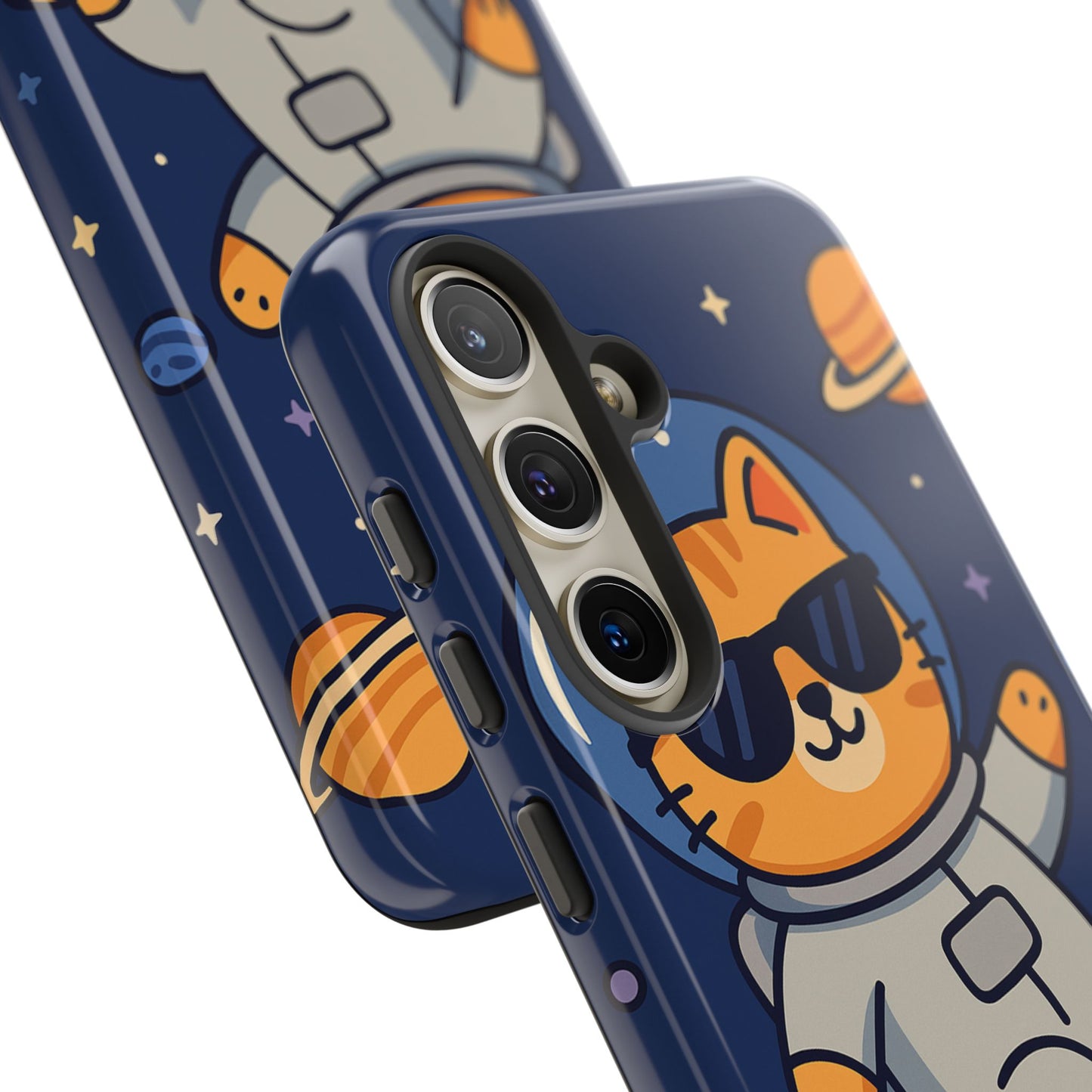 Astronaut Cat Tough Phone Case - Space Cat Accessory