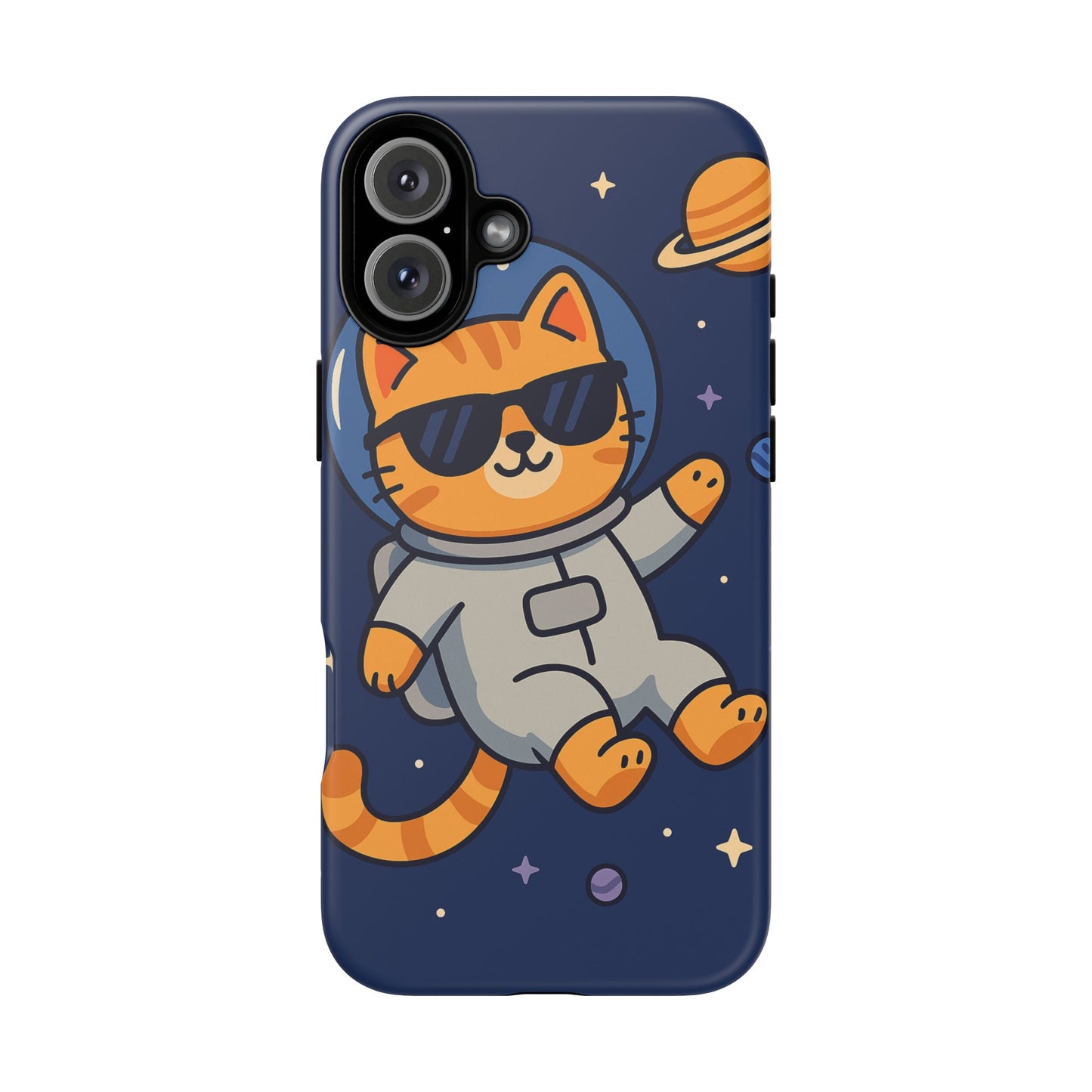 Astronaut Cat Tough Phone Case - Space Cat Accessory