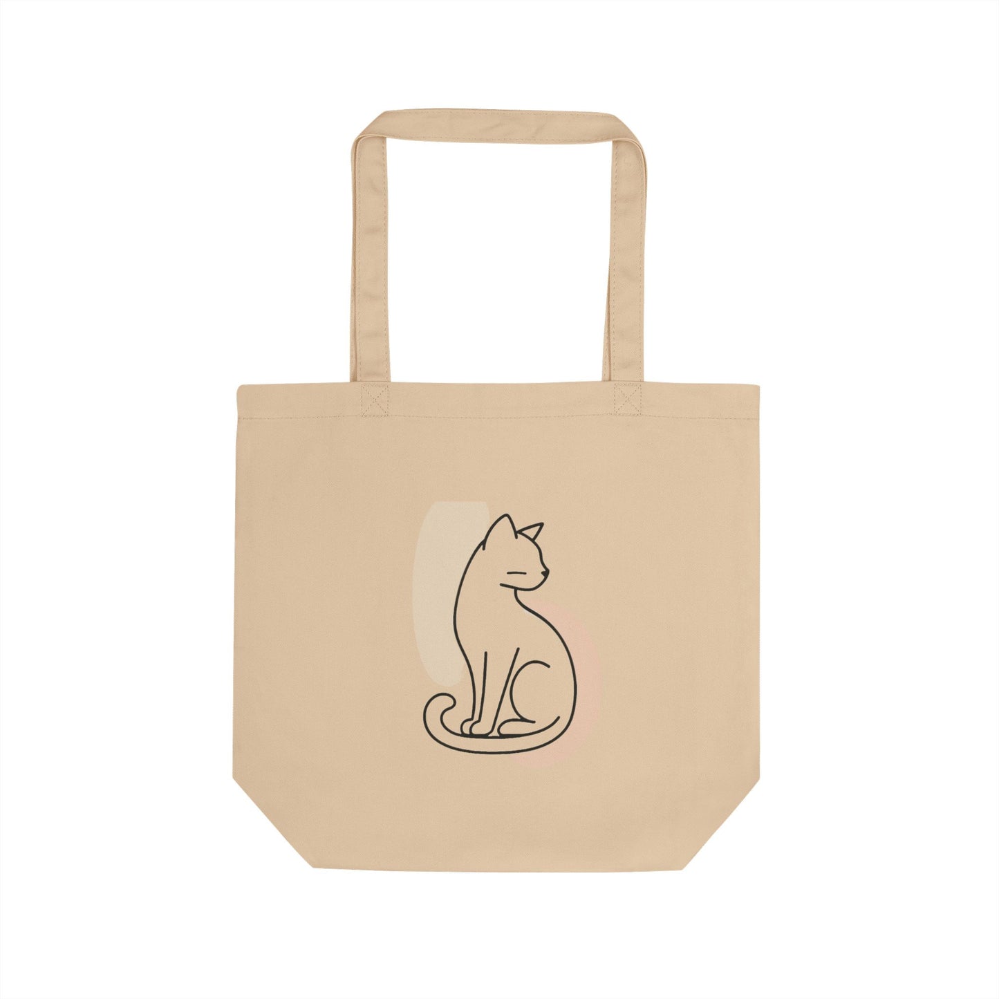 Eco-Friendly Cat Tote Bag, Reusable Shopping Bag, Animal Lover Gift, Cute Cat Design, Sustainable Fashion, Pet Mom Accessory