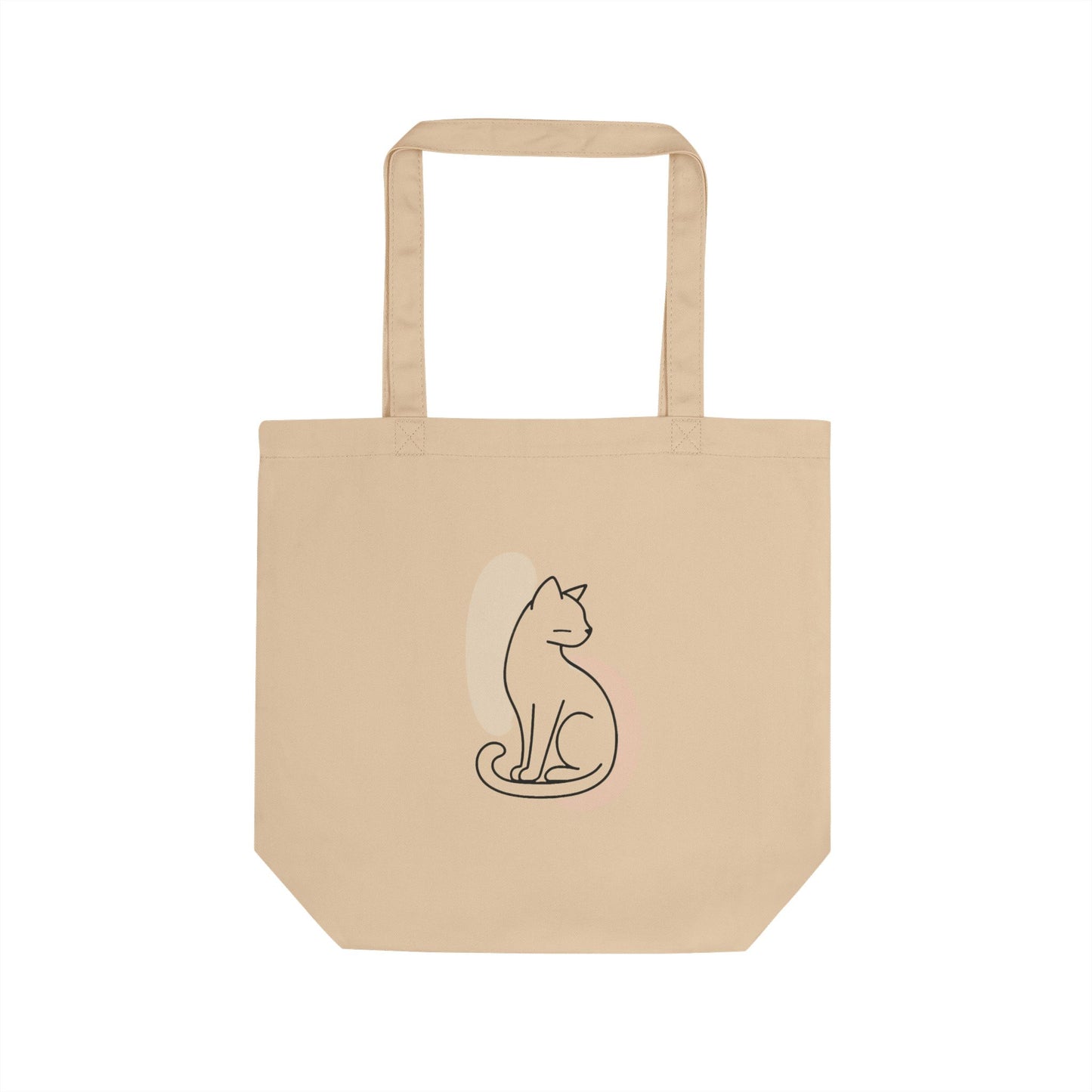 Eco-Friendly Cat Tote Bag, Reusable Shopping Bag, Animal Lover Gift, Cute Cat Design, Sustainable Fashion, Pet Mom Accessory