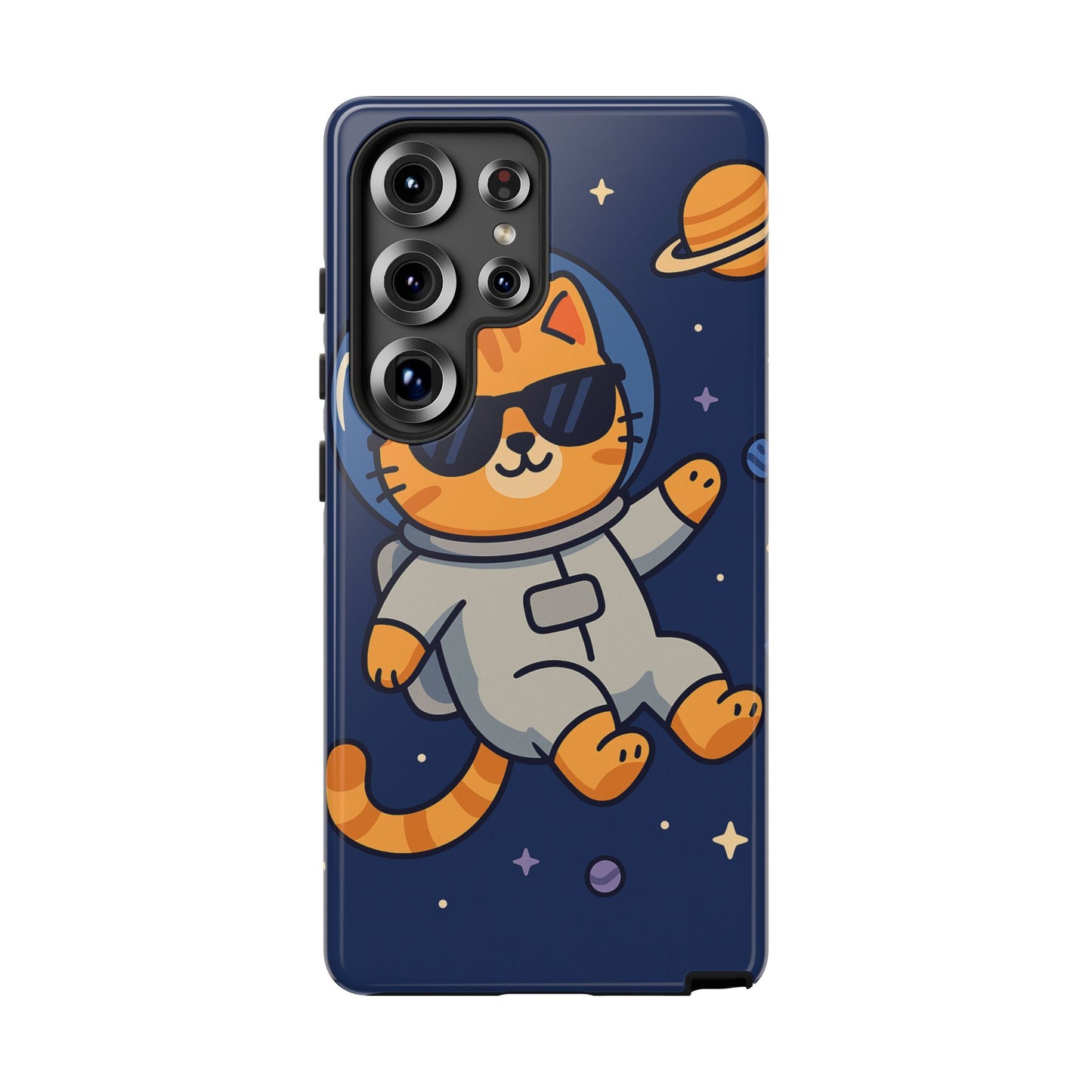 Astronaut Cat Tough Phone Case - Space Cat Accessory