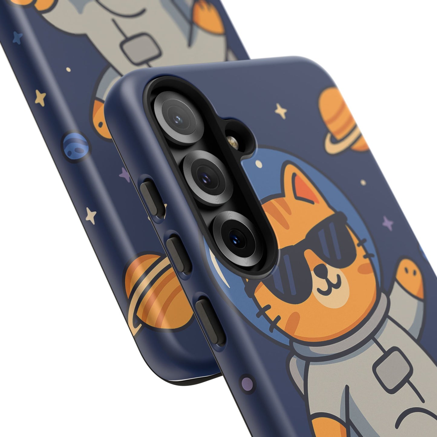 Astronaut Cat Tough Phone Case - Space Cat Accessory