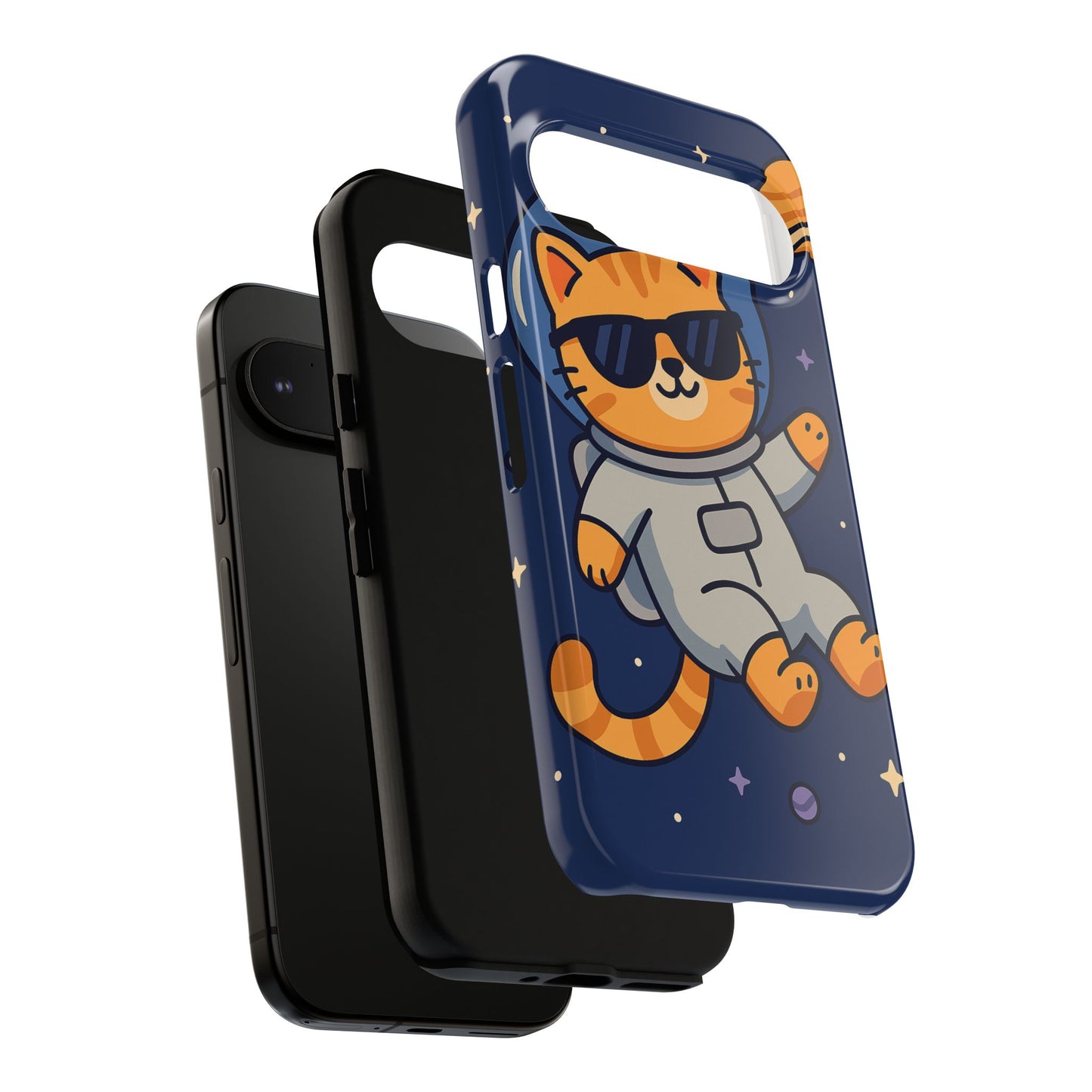 Astronaut Cat Tough Phone Case - Space Cat Accessory