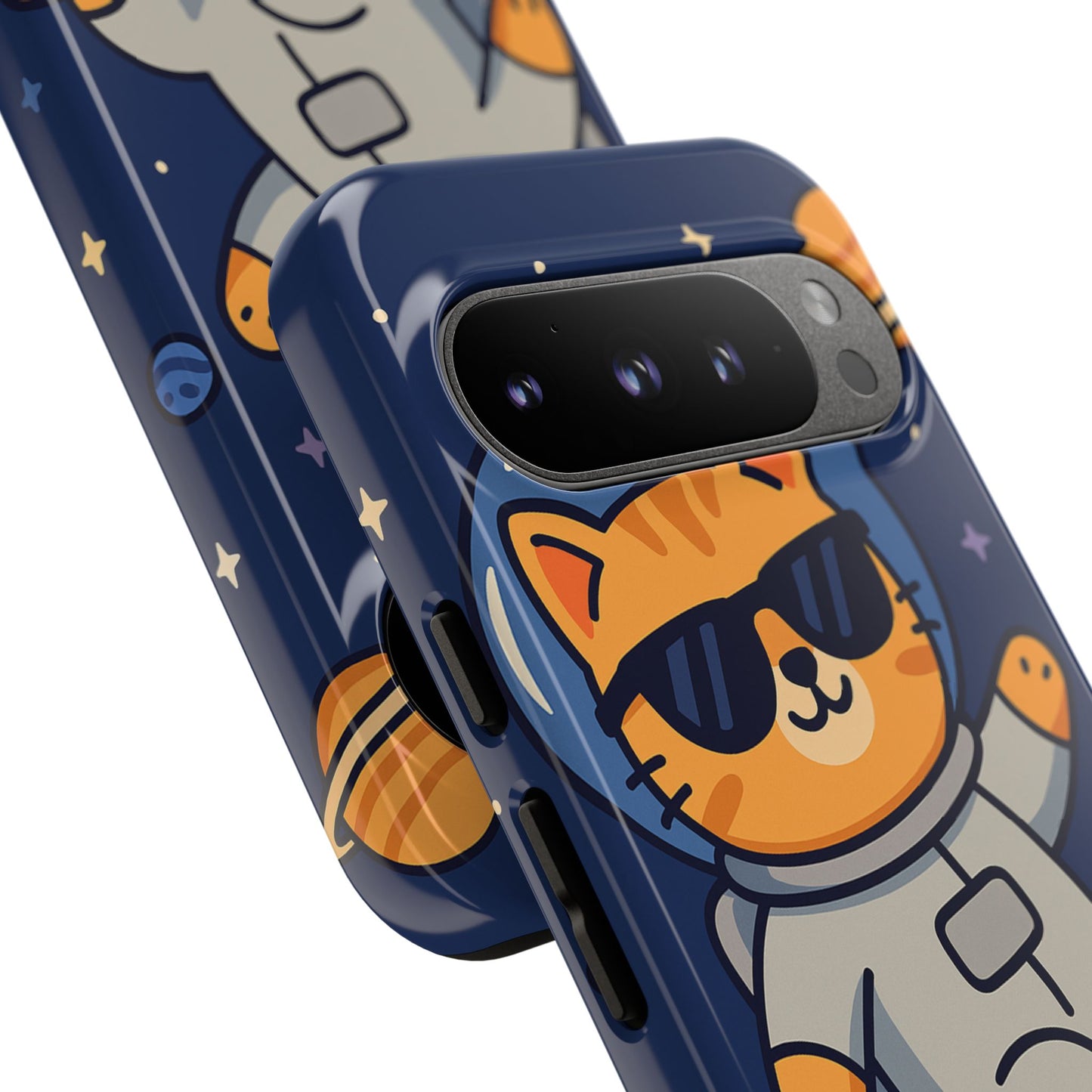 Astronaut Cat Tough Phone Case - Space Cat Accessory