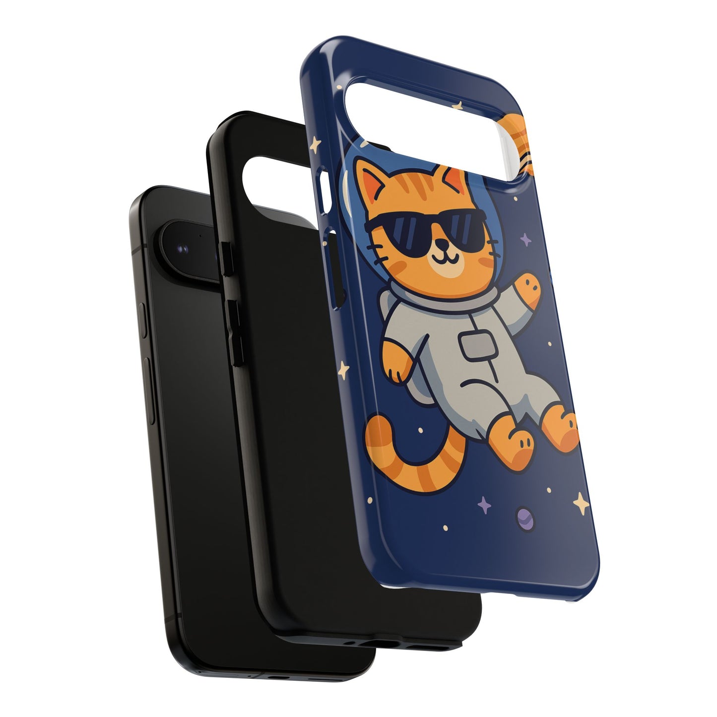Astronaut Cat Tough Phone Case - Space Cat Accessory