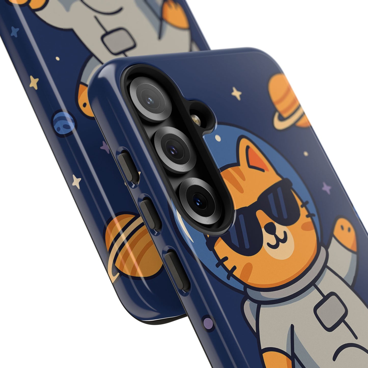 Astronaut Cat Tough Phone Case - Space Cat Accessory