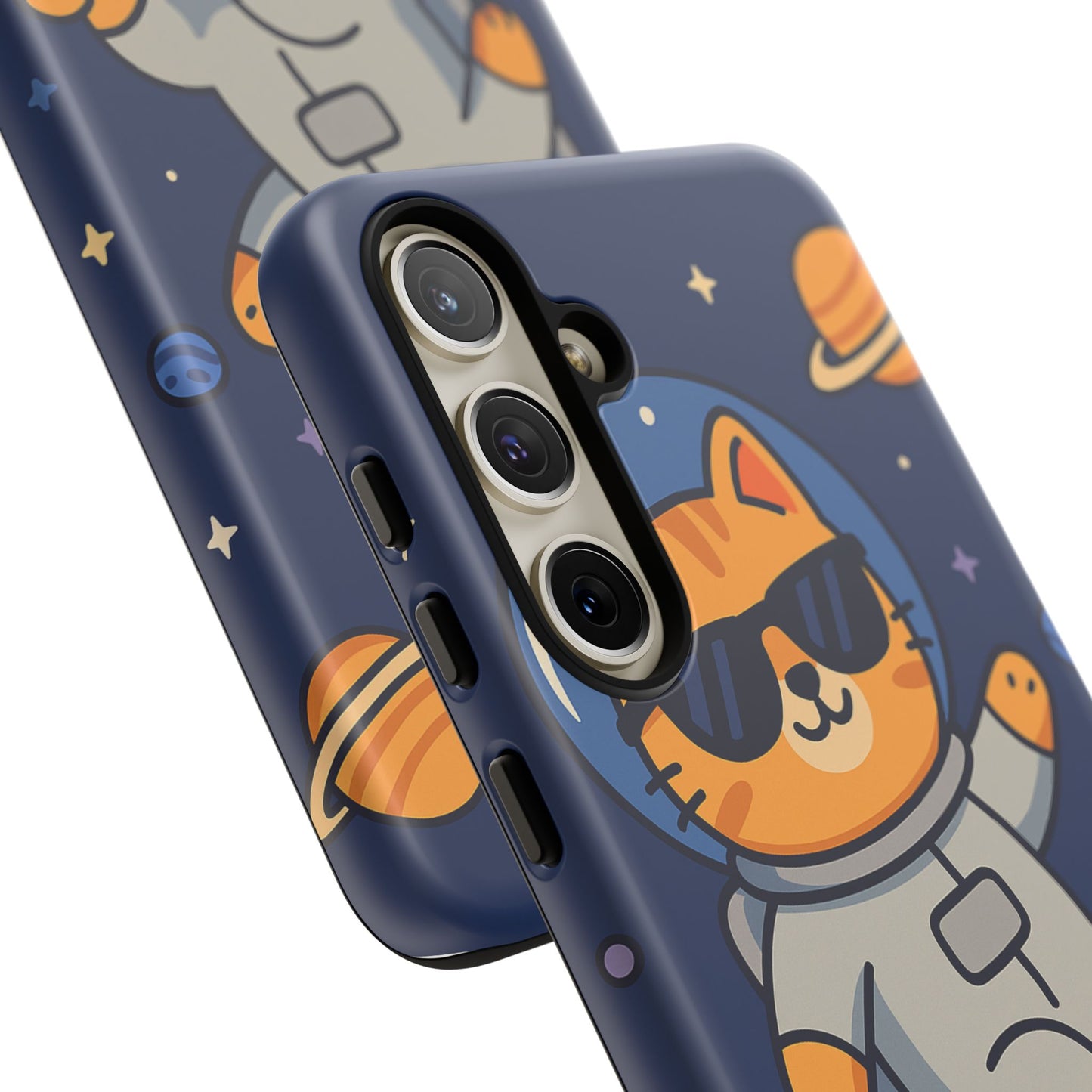 Astronaut Cat Tough Phone Case - Space Cat Accessory