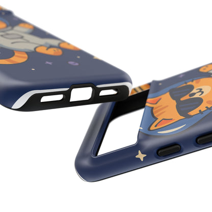 Astronaut Cat Tough Phone Case - Space Cat Accessory