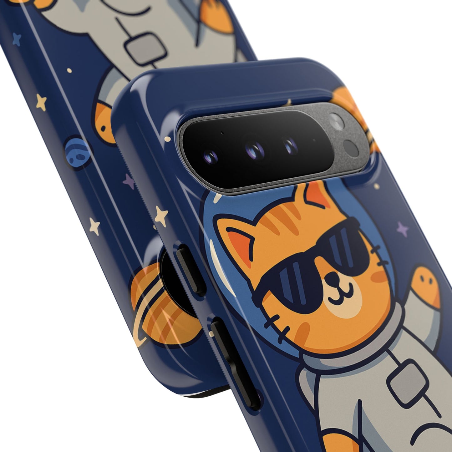 Astronaut Cat Tough Phone Case - Space Cat Accessory