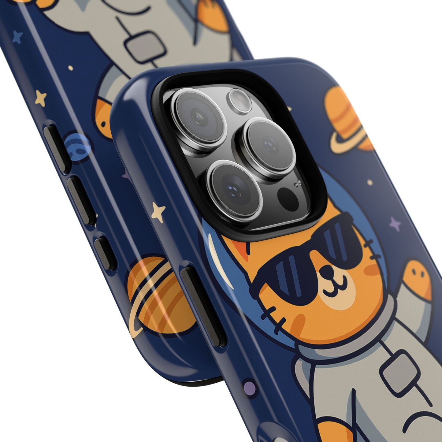 Astronaut Cat Tough Phone Case - Space Cat Accessory