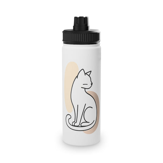 Stainless Steel Water Bottle, Sports Lid