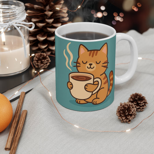 Cute Animal Mug, Funny Coffee Cup, Gift for Pet Lovers, Home Office Decor, Cute Tea Mug