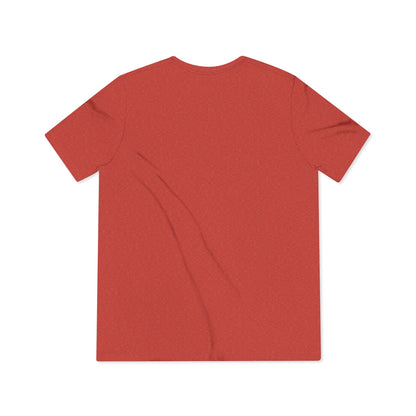Meditating Cat Unisex Triblend Tee - Cozy Streetwear for Cat Lovers