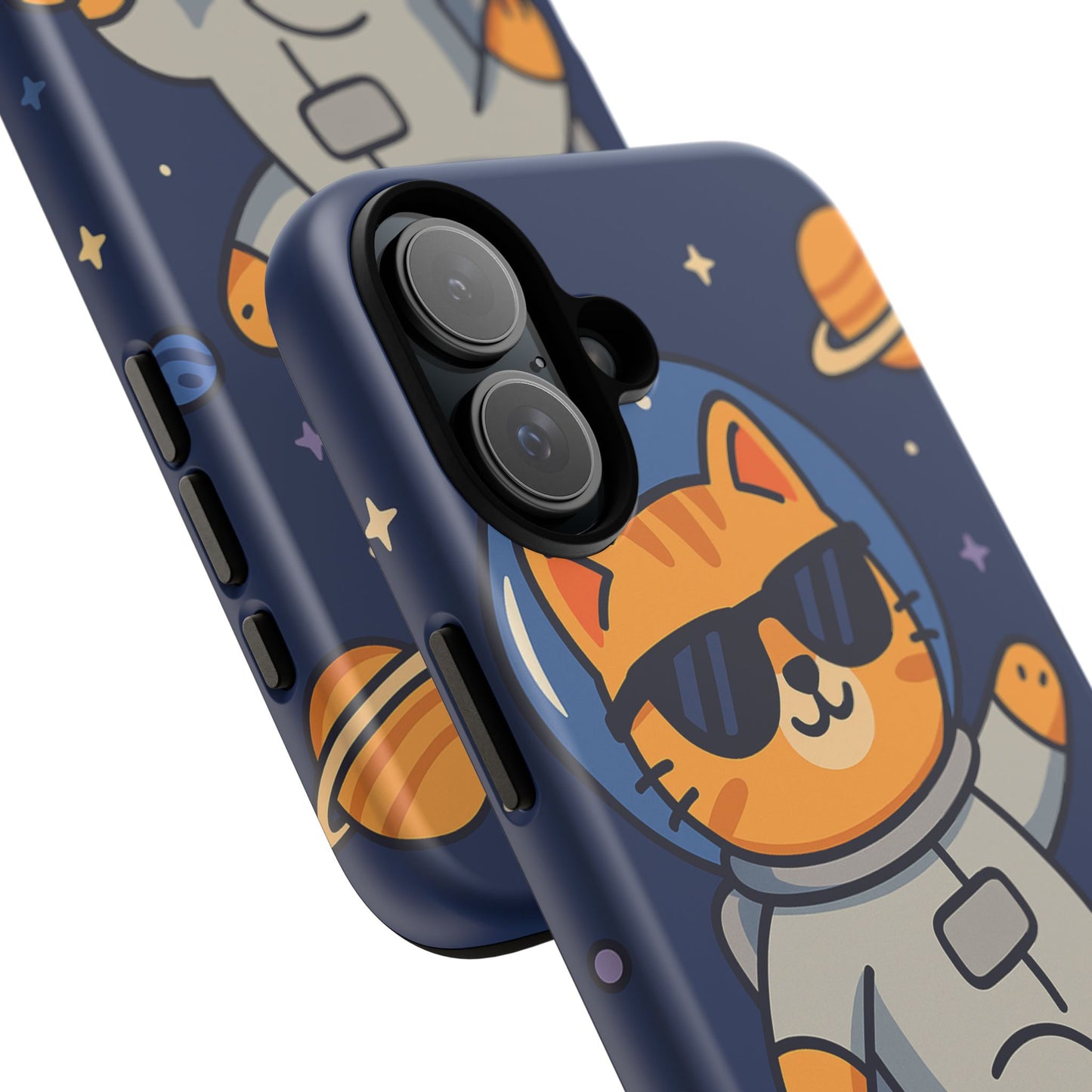 Astronaut Cat Tough Phone Case - Space Cat Accessory