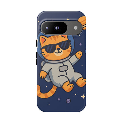 Astronaut Cat Tough Phone Case - Space Cat Accessory