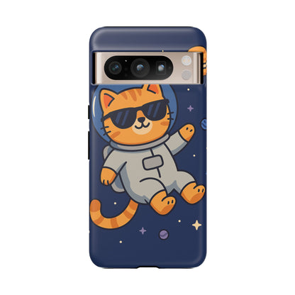 Astronaut Cat Tough Phone Case - Space Cat Accessory