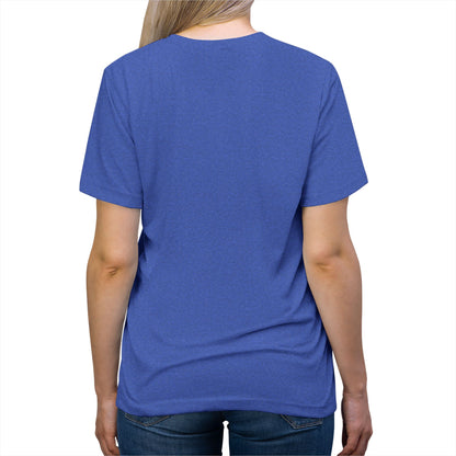 Meditating Cat Unisex Triblend Tee - Cozy Streetwear for Cat Lovers