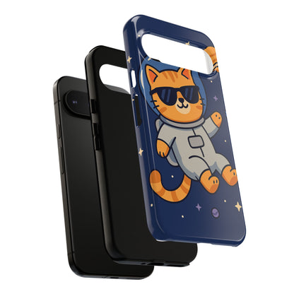 Astronaut Cat Tough Phone Case - Space Cat Accessory