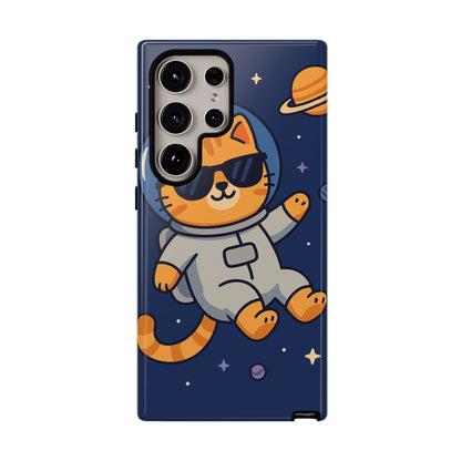 Astronaut Cat Tough Phone Case - Space Cat Accessory