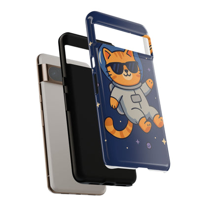 Astronaut Cat Tough Phone Case - Space Cat Accessory